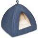 Best Pet Supplies Best Pet SuppliesPet Tent-Soft Bed for Dog and Cat, X-Large Brown Linen