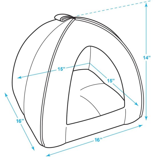 Best Pet Supplies Best Pet SuppliesPet Tent-Soft Bed for Dog and Cat, X-Large Brown Linen Best Pet Supplies Best Pet SuppliesPet Tent-Soft Bed for Dog and Cat, X-Large Brown Linen