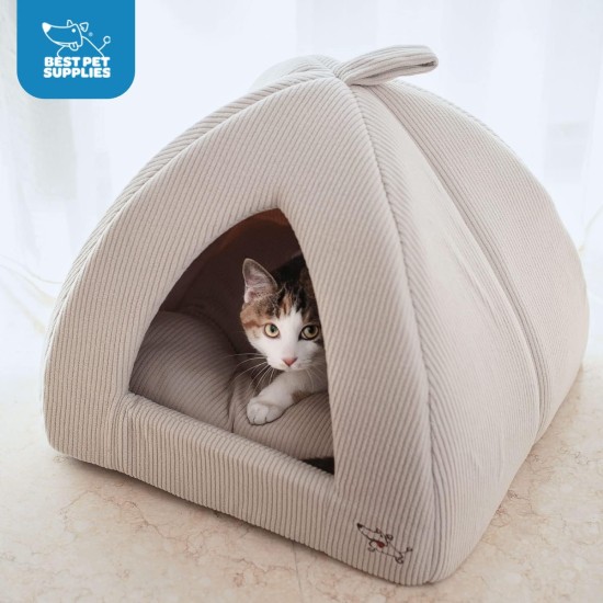 Best Pet Supplies Best Pet SuppliesPet Tent-Soft Bed for Dog and Cat, X-Large Brown Linen Best Pet Supplies Best Pet SuppliesPet Tent-Soft Bed for Dog and Cat, X-Large Brown Linen