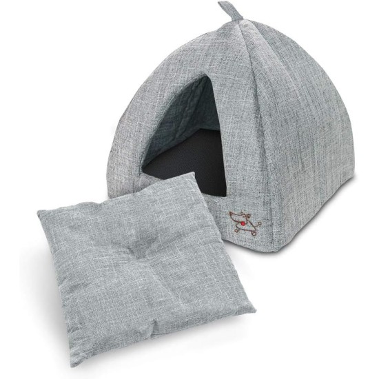 Best Pet Supplies Best Pet SuppliesPet Tent-Soft Bed for Dog and Cat, X-Large Brown Linen Best Pet Supplies Best Pet SuppliesPet Tent-Soft Bed for Dog and Cat, X-Large Brown Linen