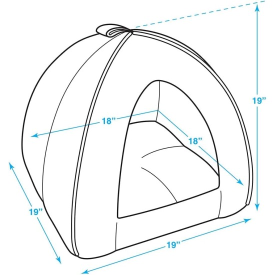 Best Pet Supplies Best Pet SuppliesPet Tent-Soft Bed for Dog and Cat, X-Large Brown Linen Best Pet Supplies Best Pet SuppliesPet Tent-Soft Bed for Dog and Cat, X-Large Brown Linen