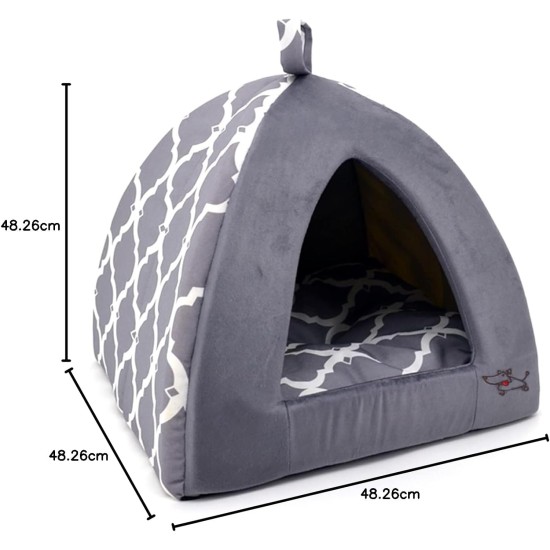 Best Pet Supplies Best Pet SuppliesPet Tent-Soft Bed for Dog and Cat, X-Large Brown Linen Best Pet Supplies Best Pet SuppliesPet Tent-Soft Bed for Dog and Cat, X-Large Brown Linen