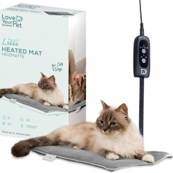 Beurer Love Your Pet S Lilli Heating Mat for Dogs and Cats, Electric Heated Heat Mat with Timer, Small Dog Blanket, Heating Pad Washable at 30°C, Scratch-Resistant and Waterproof, 41 x 34 cm Beurer Love Your Pet S Lilli Heating Mat for Dogs and Cats, Electric Heated Heat Mat with Timer, Small Dog Blanket, Heating Pad Washable at 30°C, Scratch-Resistant and Waterproof, 41 x 34 cm
