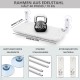 Bibykivn Cat Bed Window Foldable Hammock for Large Cats with Sturdy Suction Cups (Grey Plush + Mesh, 52 x 30 cm) Bibykivn Cat Bed Window Foldable Hammock for Large Cats with Sturdy Suction Cups (Grey Plush + Mesh, 52 x 30 cm)
