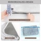 Bibykivn Cat Bed Window Foldable Hammock for Large Cats with Sturdy Suction Cups (Grey Plush + Mesh, 52 x 30 cm) Bibykivn Cat Bed Window Foldable Hammock for Large Cats with Sturdy Suction Cups (Grey Plush + Mesh, 52 x 30 cm)