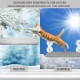 Bibykivn Cat Bed Window Foldable Hammock for Large Cats with Sturdy Suction Cups (Grey Plush + Mesh, 52 x 30 cm) Bibykivn Cat Bed Window Foldable Hammock for Large Cats with Sturdy Suction Cups (Grey Plush + Mesh, 52 x 30 cm)