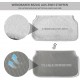 Bibykivn Cat Bed Window Folding Hammock, Cat Hammock, Cat Hammock Window, Kitten Hammock for Large Cats with Stable Suction Cups Hold (Grey Plush + Mesh, 52 x 30 cm) Bibykivn Cat Bed Window Folding Hammock, Cat Hammock, Cat Hammock Window, Kitten Hammock for Large Cats with Stable Suction Cups Hold (Grey Plush + Mesh, 52 x 30 cm)