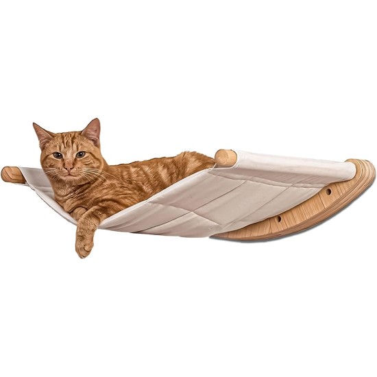 Billowvolve Cat Wall Shelves Cat Wall Hammock Comfy Cat Wall Bed Cat Wall Furniture for Climbing and Lying Down Billowvolve Cat Wall Shelves Cat Wall Hammock Comfy Cat Wall Bed Cat Wall Furniture for Climbing and Lying Down