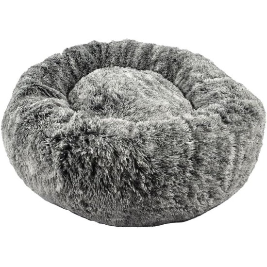 Bobby Poilu Extra Soft Plush Cat Bed Cushion for Dogs and Cats Machine Washable, Black/White, 50 x 35 x 20 cm Bobby Poilu Extra Soft Plush Cat Bed Cushion for Dogs and Cats Machine Washable, Black/White, 50 x 35 x 20 cm