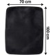 Brandsseller Pet Blanket 70 x 100 cm - Silky Soft Dog Blanket & Cat Blanket with Thick Border - Washable Animal Mat - Cuddly & Robust for Car, Couch or Floor Black Brandsseller Pet Blanket 70 x 100 cm - Silky Soft Dog Blanket & Cat Blanket with Thick Border - Washable Animal Mat - Cuddly & Robust for Car, Couch or Floor Black