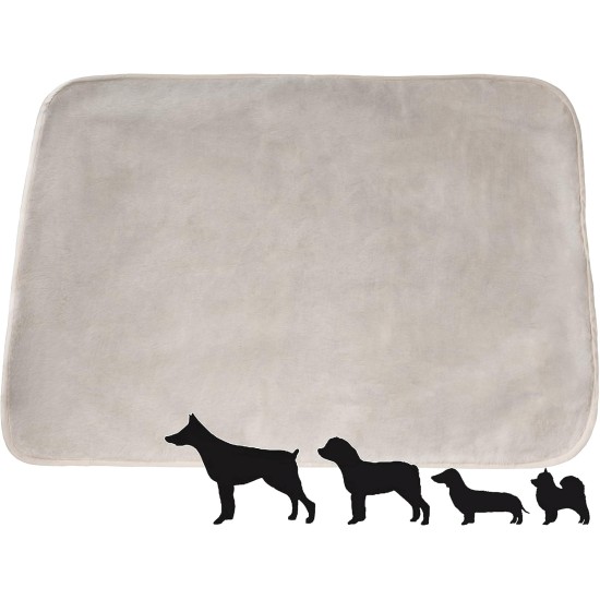 Brandsseller Pet Blanket, Dog Blanket, Cat Blanket, Silky, Soft, Approx. 70 x 100 cm (approx. 70 x 100 cm, Black) Brandsseller Pet Blanket, Dog Blanket, Cat Blanket, Silky, Soft, Approx. 70 x 100 cm (approx. 70 x 100 cm, Black)