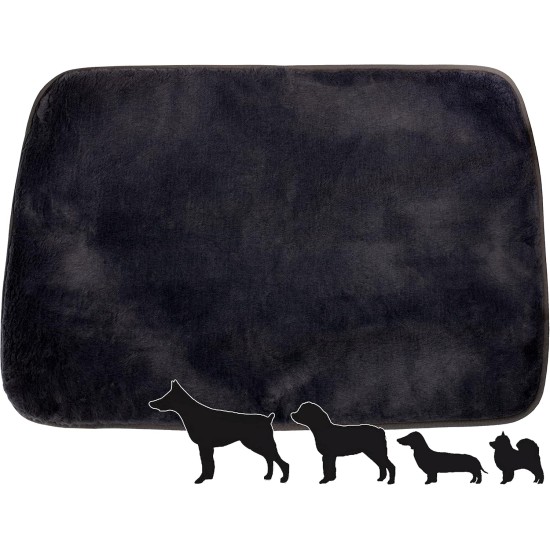 Brandsseller Pet Blanket, Dog Blanket, Cat Blanket, Silky, Soft, Approx. 70 x 100 cm (approx. 70 x 100 cm, Black) Brandsseller Pet Blanket, Dog Blanket, Cat Blanket, Silky, Soft, Approx. 70 x 100 cm (approx. 70 x 100 cm, Black)