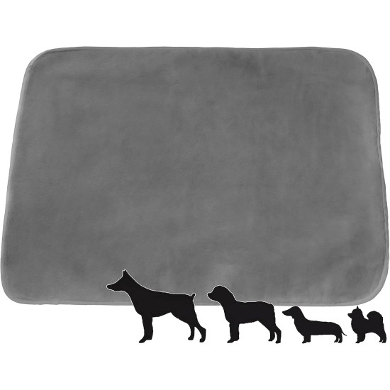 Brandsseller Pet Blanket, Dog Blanket, Cat Blanket, Silky, Soft, Approx. 70 x 100 cm (approx. 70 x 100 cm, Black) Brandsseller Pet Blanket, Dog Blanket, Cat Blanket, Silky, Soft, Approx. 70 x 100 cm (approx. 70 x 100 cm, Black)
