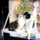 Budosín Hammock for Cat, Window, Cat Hammock, Cat Bed, Window Bed for Cats, Cat Bed, Cat Bed, Cat Accessories, Hammock with Window (Nordico Plush), 1 Piece Budosín Hammock for Cat, Window, Cat Hammock, Cat Bed, Window Bed for Cats, Cat Bed, Cat Bed, Cat Accessories, Hammock with Window (Nordico Plush), 1 Piece