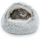 CATISM Cat Bed Washable Cat Sleeping Place for Cats Plush Pet Cat Pillow Cat Cushion Fluffy Kitten Puppy Cuddly Bed Pet Bed Grey CATISM Cat Bed Washable Cat Sleeping Place for Cats Plush Pet Cat Pillow Cat Cushion Fluffy Kitten Puppy Cuddly Bed Pet Bed Grey