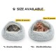 CATISM Cat Bed Washable Cat Sleeping Place for Cats Plush Pet Cat Pillow Cat Cushion Fluffy Kitten Puppy Cuddly Bed Pet Bed Grey CATISM Cat Bed Washable Cat Sleeping Place for Cats Plush Pet Cat Pillow Cat Cushion Fluffy Kitten Puppy Cuddly Bed Pet Bed Grey