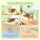 CATISM Foldable Cat Hammock with Cushion up to 20 kg, 52 x 30 cm Window Seats for Cats, Washable Double-Sided Fabric Cushion, Cat Window Lounger, Window Sill Cat Lounger, Beige CATISM Foldable Cat Hammock with Cushion up to 20 kg, 52 x 30 cm Window Seats for Cats, Washable Double-Sided Fabric Cushion, Cat Window Lounger, Window Sill Cat Lounger, Beige