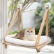 CATISM Foldable Cat Window Lounger with Cushion up to 20 kg, Cat Hammock Window Seat, Cat Window Hammocks Bed for Indoor Cats, Large Cats Perch with Sturdy Suction Cup (50 x 38 cm) CATISM Foldable Cat Window Lounger with Cushion up to 20 kg, Cat Hammock Window Seat, Cat Window Hammocks Bed for Indoor Cats, Large Cats Perch with Sturdy Suction Cup (50 x 38 cm)
