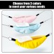 CHROMACRAFT 3-Piece Banana Shaped Hammock, Cute Pet Bed, Creative Mini Hammock, Warm Pet Bed, Pet Supplies