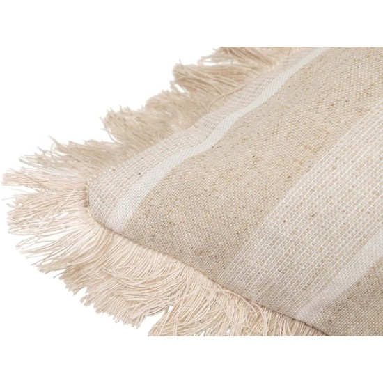 COJIN BROCADO CON FLECOS 45x13x45 CM COJIN BROCADO CON FLECOS 45x13x45 CM