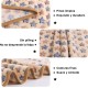 COMSLE Dog Blanket Cat Blankets Washable and Fluffy Pack of 3 Soft Warm Fleece Pet Blankets for Small Medium Dogs Cats Pet Blanket Sleeping Mat for Sofa Bed Star Pattern 76 x 52 cm COMSLE Dog Blanket Cat Blankets Washable and Fluffy Pack of 3 Soft Warm Fleece Pet Blankets for Small Medium Dogs Cats Pet Blanket Sleeping Mat for Sofa Bed Star Pattern 76 x 52 cm