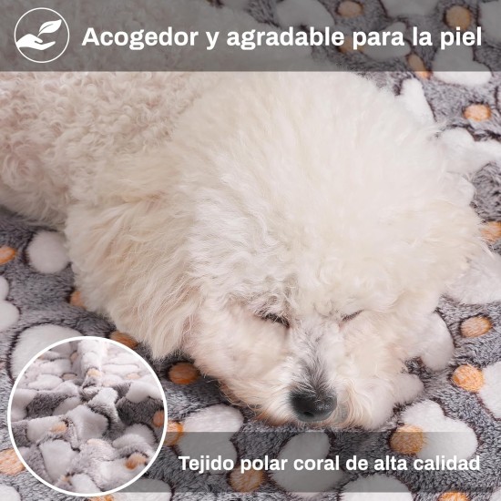 COMSLE Dog Blanket Cat Blankets Washable and Fluffy Pack of 3 Soft Warm Fleece Pet Blankets for Small Medium Dogs Cats Pet Blanket Sleeping Mat for Sofa Bed Star Pattern 76 x 52 cm COMSLE Dog Blanket Cat Blankets Washable and Fluffy Pack of 3 Soft Warm Fleece Pet Blankets for Small Medium Dogs Cats Pet Blanket Sleeping Mat for Sofa Bed Star Pattern 76 x 52 cm