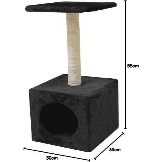 CROCI Berlin Cat Scratcher, 40 x 40 x 62 cm, Grey CROCI Berlin Cat Scratcher, 40 x 40 x 62 cm, Grey