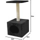 CROCI Berlin Cat Scratcher, 40 x 40 x 62 cm, Grey CROCI Berlin Cat Scratcher, 40 x 40 x 62 cm, Grey