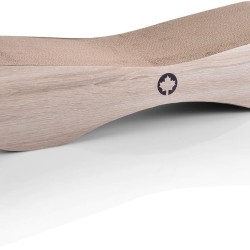 CanadianCat Company XXL Satellite 2.0 Lounge Natural Scratching Furniture Scratching Board Quality Cardboard + Catnip 76 x 24 x 15 cm CanadianCat Company XXL Satellite 2.0 Lounge Natural Scratching Furniture Scratching Board Quality Cardboard + Catnip 76 x 24 x 15 cm
