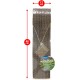 Cardboard Cat Scratching Post in Wave Shape – 46 x 12 x 5 cm – Environmentally Friendly Scratches – Scratches – Cat Mat Horizontal – Accessories for Cats – Nail Grinder Cardboard Cat Scratching Post in Wave Shape – 46 x 12 x 5 cm – Environmentally Friendly Scratches – Scratches – Cat Mat Horizontal – Accessories for Cats – Nail Grinder