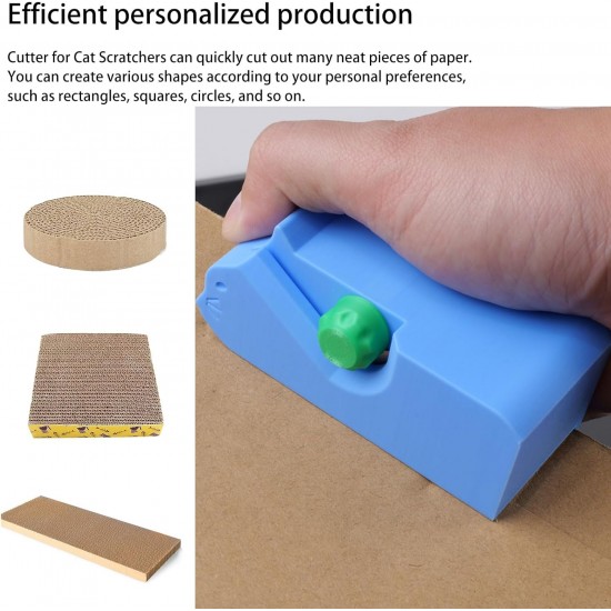 Cardboard Cutter for Cat Scratchers with 10 Blades, 3D Printed Cardboard Cutter, Kids, DIY, Cat Scratcher, Cardboard Strips, Machine Tool for Cat Lovers Cardboard Cutter for Cat Scratchers with 10 Blades, 3D Printed Cardboard Cutter, Kids, DIY, Cat Scratcher, Cardboard Strips, Machine Tool for Cat Lovers