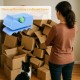 Cardboard Cutter for Cat Scratchers with 10 Blades, 3D Printed Cardboard Cutter, Kids, DIY, Cat Scratcher, Cardboard Strips, Machine Tool for Cat Lovers Cardboard Cutter for Cat Scratchers with 10 Blades, 3D Printed Cardboard Cutter, Kids, DIY, Cat Scratcher, Cardboard Strips, Machine Tool for Cat Lovers