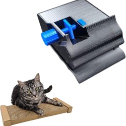 Cardboard Cutter for Cat Scratching Boards, 3D Printed Cardboard Cutter, DIY Cat Scratcher Cardboard Cutter Tool, Cat Scratcher Cutting Machine Paper for Cat Lovers Cardboard Cutter for Cat Scratching Boards, 3D Printed Cardboard Cutter, DIY Cat Scratcher Cardboard Cutter Tool, Cat Scratcher Cutting Machine Paper for Cat Lovers