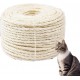 Casgee Sisal Rope for Scratching Post 8 mm x 50 m, Natural Sisal Rope, Rope for Scratching Post, Sisal Scratching Post Replacement for Cats, Scratching Post Rope, Sisal Cord for Scratching Post Casgee Sisal Rope for Scratching Post 8 mm x 50 m, Natural Sisal Rope, Rope for Scratching Post, Sisal Scratching Post Replacement for Cats, Scratching Post Rope, Sisal Cord for Scratching Post