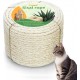Casgee Sisal Rope for Scratching Post 8 mm x 50 m, Natural Sisal Rope, Rope for Scratching Post, Sisal Scratching Post Replacement for Cats, Scratching Post Rope, Sisal Cord for Scratching Post Casgee Sisal Rope for Scratching Post 8 mm x 50 m, Natural Sisal Rope, Rope for Scratching Post, Sisal Scratching Post Replacement for Cats, Scratching Post Rope, Sisal Cord for Scratching Post