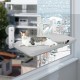 Casgee Window Lounger for Cats 60 x 30 cm, Cat Hammock with Sturdy Suction Cups, Cat Window Lounger, Foldable Cat Bed Window, Window Sill, Cat Lounger Up to 20 kg, Cat Hammock Window, Grey Casgee Window Lounger for Cats 60 x 30 cm, Cat Hammock with Sturdy Suction Cups, Cat Window Lounger, Foldable Cat Bed Window, Window Sill, Cat Lounger Up to 20 kg, Cat Hammock Window, Grey