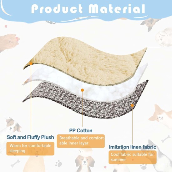 Cat Bed 2 in 1 Plush Soft Round Sleeping Cat Sofa Fluffy Cat Bed Small Dog Bed Cat Blanket Pet Bed Cat Bed Pet Bed for Cats and Small Dogs (Dark Grey) Cat Bed 2 in 1 Plush Soft Round Sleeping Cat Sofa Fluffy Cat Bed Small Dog Bed Cat Blanket Pet Bed Cat Bed Pet Bed for Cats and Small Dogs (Dark Grey)