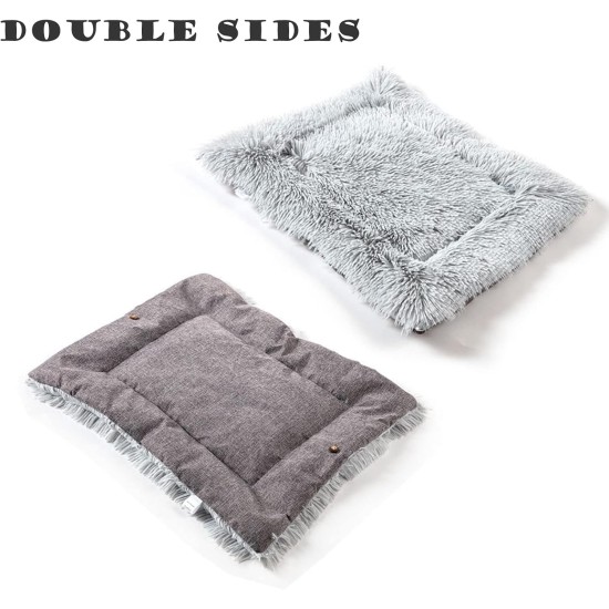 Cat Bed 2 in 1 Plush Soft Round Sleeping Cat Sofa Fluffy Cat Bed Small Dog Bed Cat Blanket Pet Bed Cat Bed Pet Bed for Cats and Small Dogs (Dark Grey) Cat Bed 2 in 1 Plush Soft Round Sleeping Cat Sofa Fluffy Cat Bed Small Dog Bed Cat Blanket Pet Bed Cat Bed Pet Bed for Cats and Small Dogs (Dark Grey)