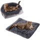 Cat Bed 2 in 1 Plush Soft Round Sleeping Cat Sofa Fluffy Cat Bed Small Dog Bed Cat Blanket Pet Bed Cat Bed Pet Bed for Cats and Small Dogs (Dark Grey) Cat Bed 2 in 1 Plush Soft Round Sleeping Cat Sofa Fluffy Cat Bed Small Dog Bed Cat Blanket Pet Bed Cat Bed Pet Bed for Cats and Small Dogs (Dark Grey)