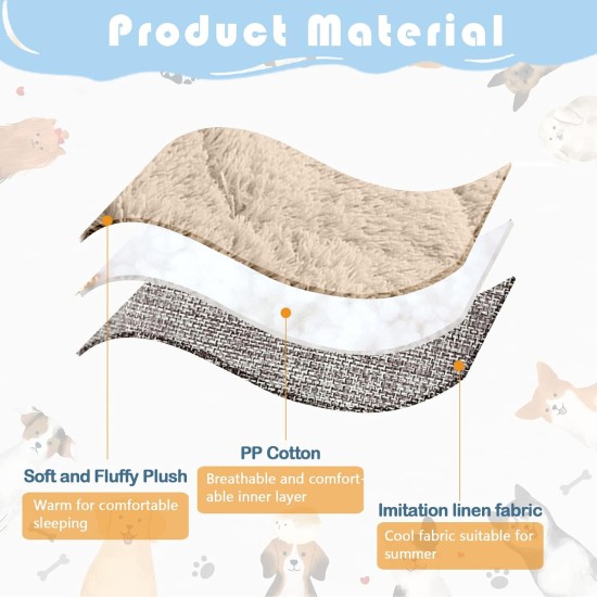 Cat Bed 2 in 1 Plush Soft Round Sleeping Cat Sofa Fluffy Cat Bed Small Dog Bed Cat Blanket Pet Bed Cat Bed Pet Bed for Cats and Small Dogs (Dark Grey) Cat Bed 2 in 1 Plush Soft Round Sleeping Cat Sofa Fluffy Cat Bed Small Dog Bed Cat Blanket Pet Bed Cat Bed Pet Bed for Cats and Small Dogs (Dark Grey)