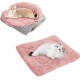 Cat Bed 2 in 1 Plush Soft Round Sleeping Cat Sofa Fluffy Cat Bed Small Dog Bed Cat Blanket Pet Bed Cat Bed Pet Bed for Cats and Small Dogs (Dark Grey) Cat Bed 2 in 1 Plush Soft Round Sleeping Cat Sofa Fluffy Cat Bed Small Dog Bed Cat Blanket Pet Bed Cat Bed Pet Bed for Cats and Small Dogs (Dark Grey)
