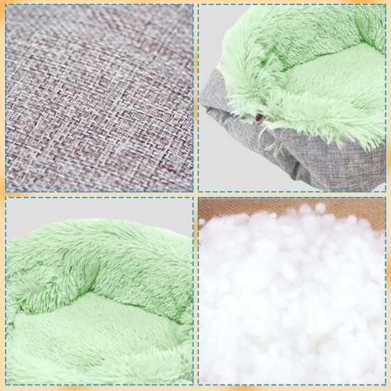 Cat Bed 2 in 1 Plush Soft Round Sleeping Cat Sofa Fluffy Cat Bed Small Dog Bed Cat Blanket Pet Bed Cat Bed Pet Bed for Cats and Small Dogs (Dark Grey) Cat Bed 2 in 1 Plush Soft Round Sleeping Cat Sofa Fluffy Cat Bed Small Dog Bed Cat Blanket Pet Bed Cat Bed Pet Bed for Cats and Small Dogs (Dark Grey)