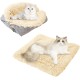 Cat Bed 2 in 1 Plush Soft Round Sleeping Cat Sofa Fluffy Cat Bed Small Dog Bed Cat Blanket Pet Bed Cat Bed Pet Bed for Cats and Small Dogs (Dark Grey) Cat Bed 2 in 1 Plush Soft Round Sleeping Cat Sofa Fluffy Cat Bed Small Dog Bed Cat Blanket Pet Bed Cat Bed Pet Bed for Cats and Small Dogs (Dark Grey)