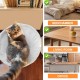 Cat Bed for Desk, Soft Cat Hammock for Sleeping, Washable Cat Basket, Cat Hammock for Home Office, 40 x 40 cm, Maximum Load 20 kg Cat Bed for Desk, Soft Cat Hammock for Sleeping, Washable Cat Basket, Cat Hammock for Home Office, 40 x 40 cm, Maximum Load 20 kg