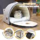 Cat Bed for House Cats, Foldable Cat Cave, Non-Slip and Water-Repellent Base, Cat Houses for Indoor Cats or Small Dogs, Kitten Tent, Rabbit Bed, Cat Beds and Furniture Cat Bed for House Cats, Foldable Cat Cave, Non-Slip and Water-Repellent Base, Cat Houses for Indoor Cats or Small Dogs, Kitten Tent, Rabbit Bed, Cat Beds and Furniture