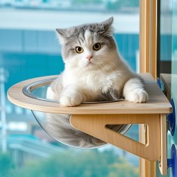 Cat Bed for Wall Mounting, High-Quality Cat Bed for Sleeping, Playing, Climbing, Supports up to 12 kg Cat Bed for Wall Mounting, High-Quality Cat Bed for Sleeping, Playing, Climbing, Supports up to 12 kg