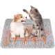 Cat Blanket, Self-Heating Blanket for Cats and Dogs, Heat Blanket, Cat Self-Warming Blanket, No Electricity, Fluffy and Soft Cat Bed, Washable, 80 x 60 cm Cat Blanket, Self-Heating Blanket for Cats and Dogs, Heat Blanket, Cat Self-Warming Blanket, No Electricity, Fluffy and Soft Cat Bed, Washable, 80 x 60 cm