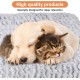 Cat Blanket, Self-Heating Blanket for Cats and Dogs, Heat Blanket, Cat Self-Warming Blanket, No Electricity, Fluffy and Soft Cat Bed, Washable, 80 x 60 cm Cat Blanket, Self-Heating Blanket for Cats and Dogs, Heat Blanket, Cat Self-Warming Blanket, No Electricity, Fluffy and Soft Cat Bed, Washable, 80 x 60 cm