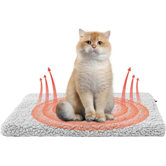 Cat Blanket, Self-Warming, 60 x 45 cm, Self-Heating Blanket, Cat, Heat Cushion, Heating Blanket, Cat Blanket for Cats, Fluffy Self-Heating Blanket, Cat and Dogs, Washable Thermal Blanket Cat Blanket, Self-Warming, 60 x 45 cm, Self-Heating Blanket, Cat, Heat Cushion, Heating Blanket, Cat Blanket for Cats, Fluffy Self-Heating Blanket, Cat and Dogs, Washable Thermal Blanket