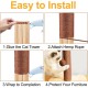 Cat Cord, Brown Cord for Cats, Jute Cord for Household, Garden, DIY, Reusable Hemp Rope for Repairing or Replacing Scratching Post, Scratching Tower, DIY Craft Rope, Home Decoration Cat Cord, Brown Cord for Cats, Jute Cord for Household, Garden, DIY, Reusable Hemp Rope for Repairing or Replacing Scratching Post, Scratching Tower, DIY Craft Rope, Home Decoration